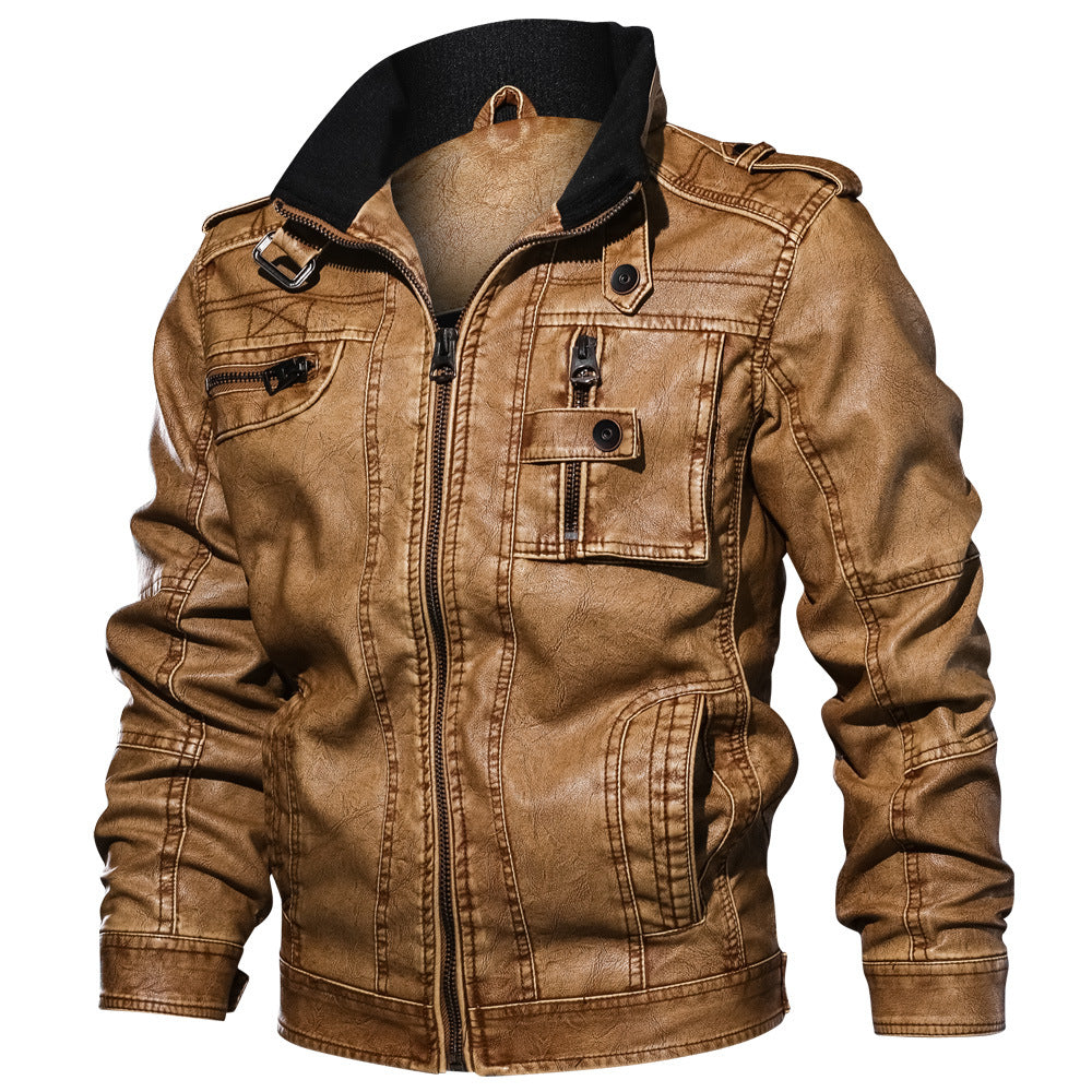 Street Biker Leather Jacket
