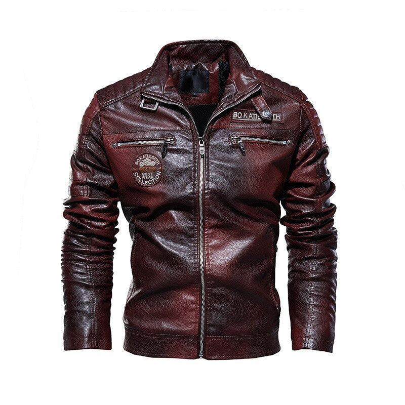 Classic mens hot sale leather jackets