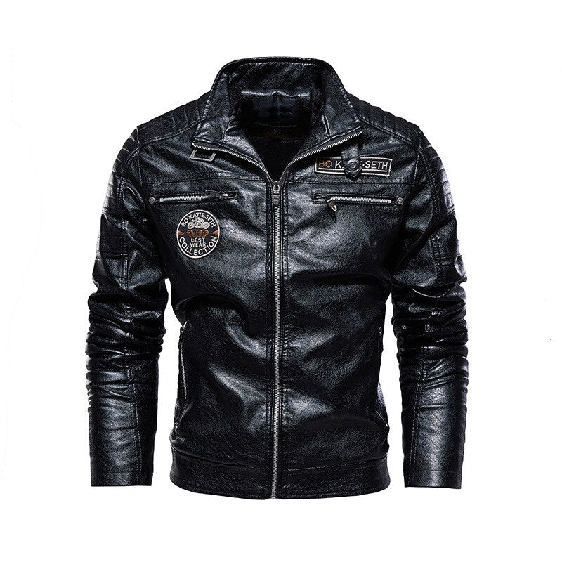 Leather jacket in outlet cheap price