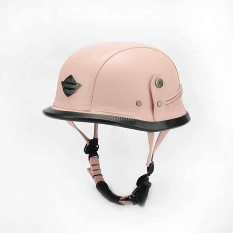 German Leather Half Helmet