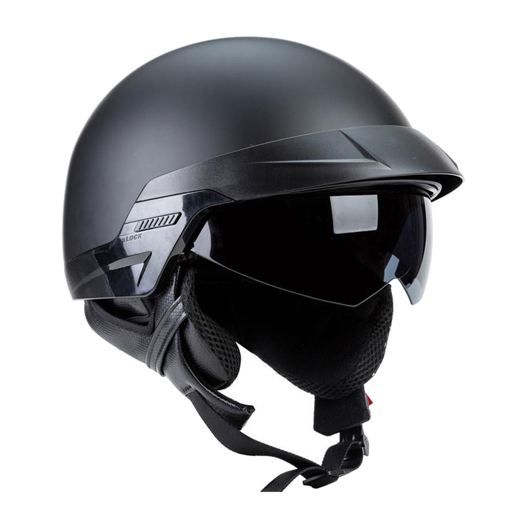 Half helmet sale with retractable shield