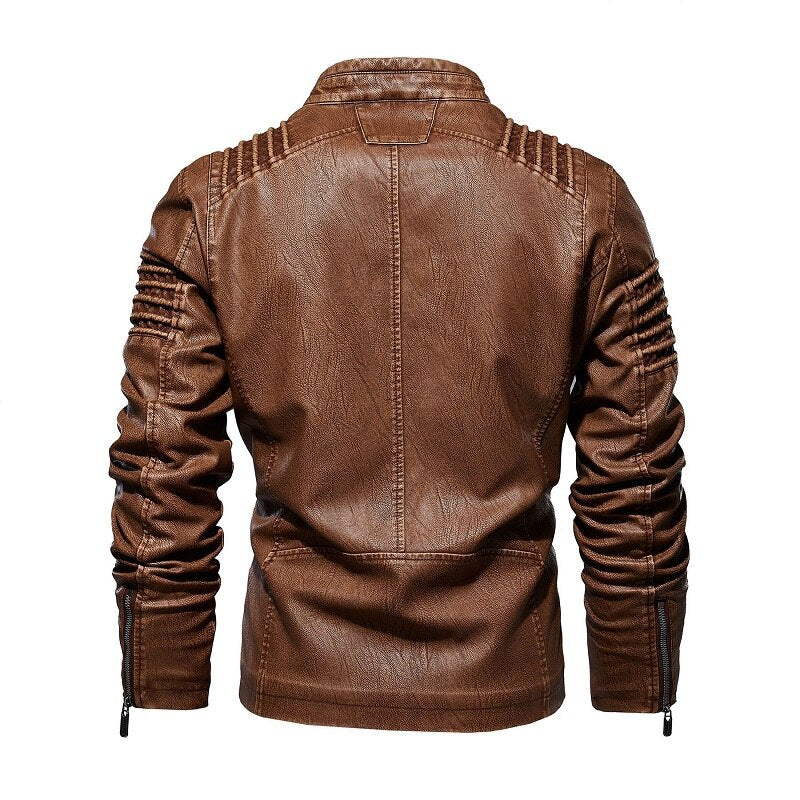 Walter Leather Biker Jacket