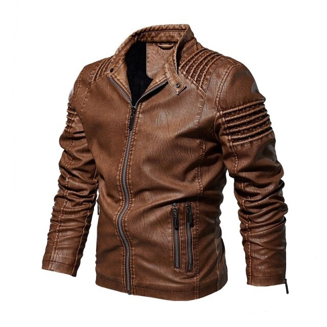 Walter Leather Biker Jacket – Riders Gear Store