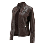 Women's Motorcycle Leather Jacket