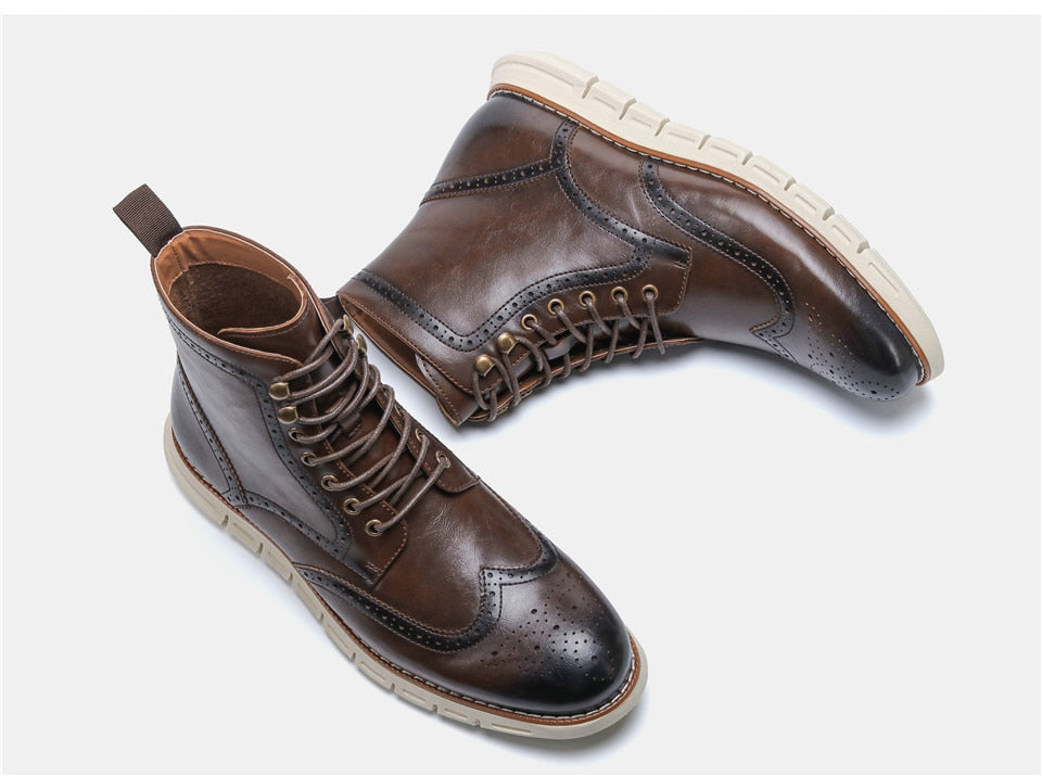 The Chief Men's Brogue Boots