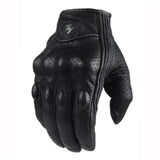 Leather Short Gloves - Riders Gear Store