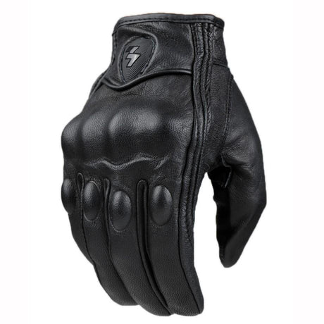 Leather Short Gloves - Riders Gear Store